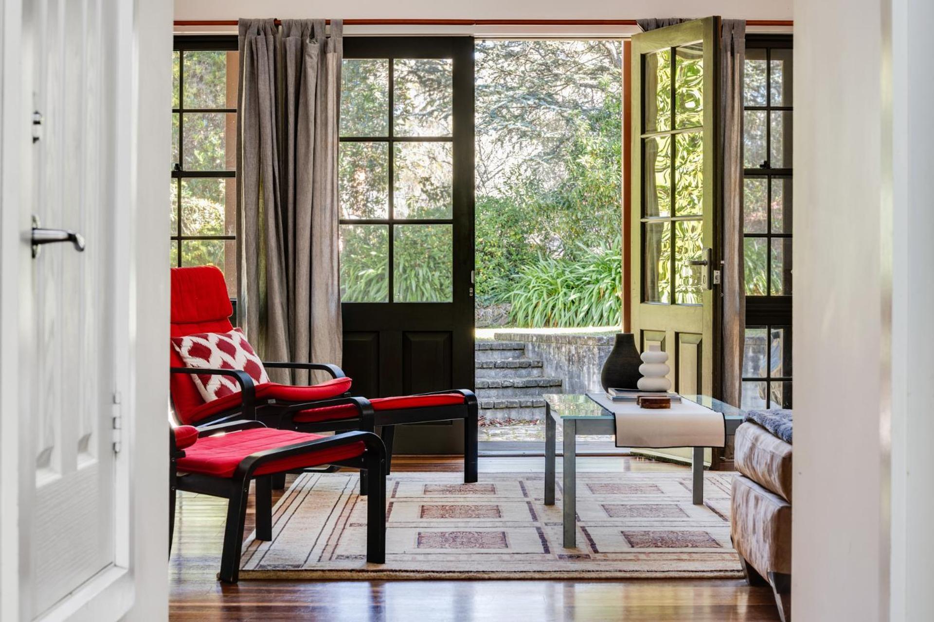 Whispering Pines Cottages Wentworth Falls Bilik gambar